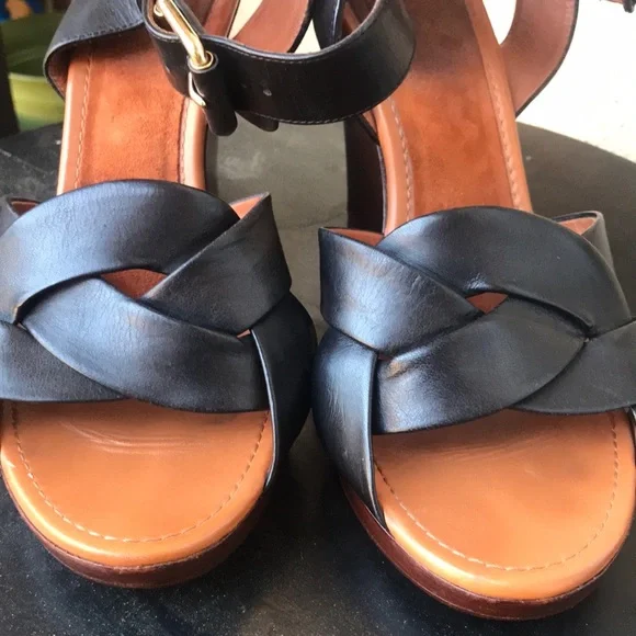 Celine Black Wedge Shoe - Picture 6 of 16